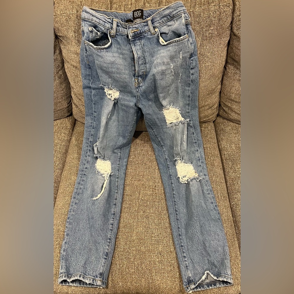 Urban Outfitters BDG Stretch High Rise Slim Straight